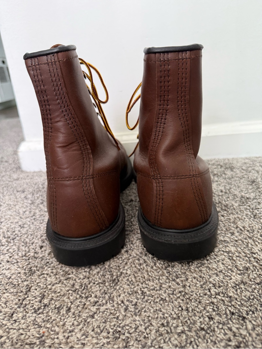 Red Wing Shoes Steel Toe Supersole X Boots Size 11.5 - Picture 7 of 12